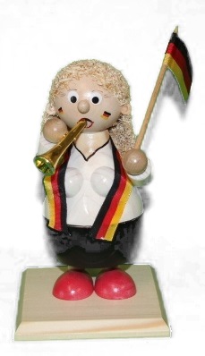 Frau-Fan Deutschland Fan Frau