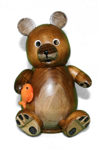 B-r-mit-Fisch Oederaner Braunbär mit Fisch
