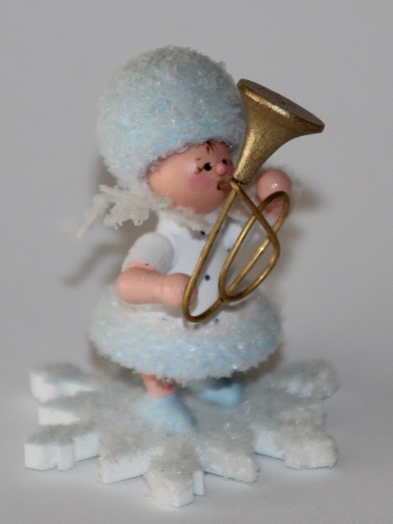 Schneeflöckchen mit Tenorhorn