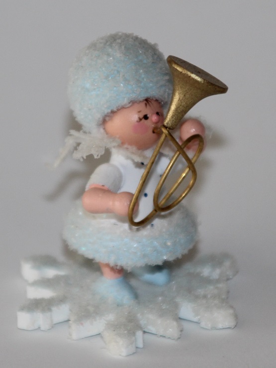 Tenorhorn Schneeflöckchen mit Tenorhorn