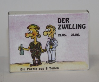 Sternzeichenpuzzle Zwilling