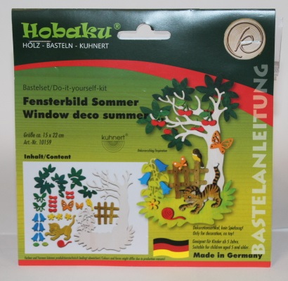 Fensterbild-Sommer Fensterbild Sommer