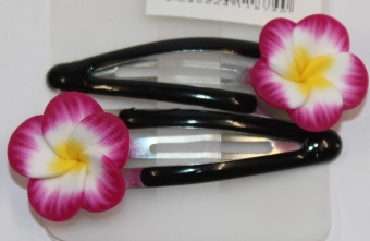 haarspange-purpur Blüten Haarspange purpur