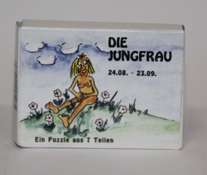 Jungfrau Sternzeichenpuzzle Jungfrau