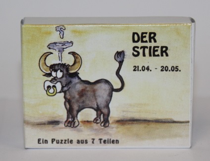 Sternzeichenpuzzle Stier