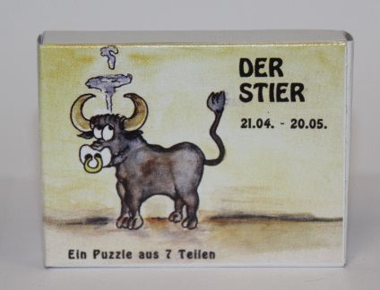 Stier Sternzeichenpuzzle Stier
