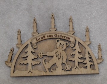 Teddy-Magnet Lichterbogen Teddy Magnet