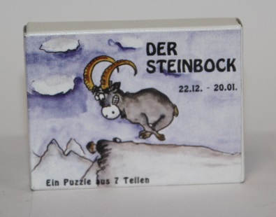 Steinbock Sternzeichenpuzzle Steinbock