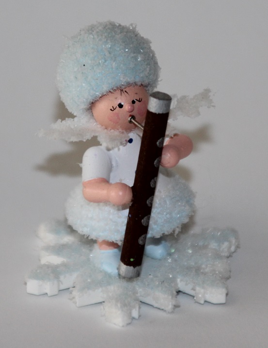 Fagott Schneeflöckchen mit Fagott