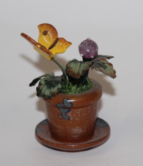 Kleeblume Blumentopf