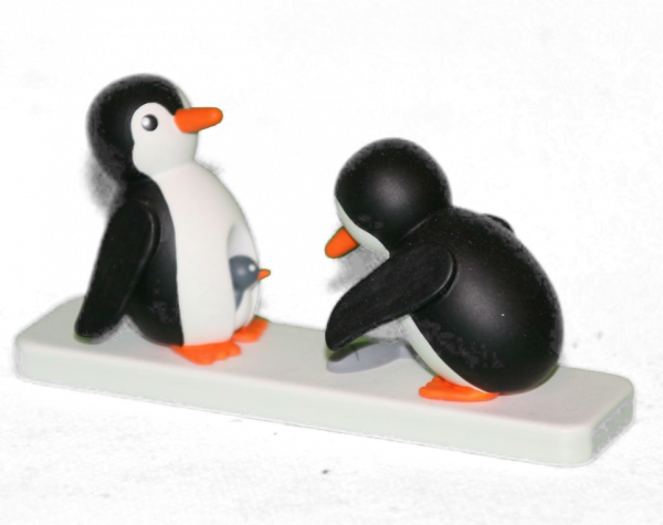 Pinguin Nachwuchsfreuden