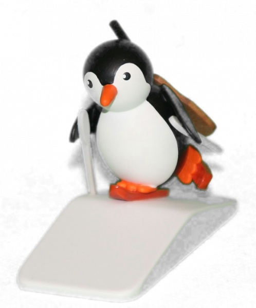 Pinguin Biathlonläufer