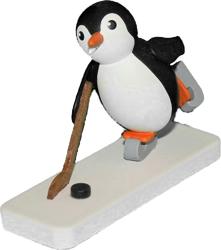 Pinguin Eishockeyspieler