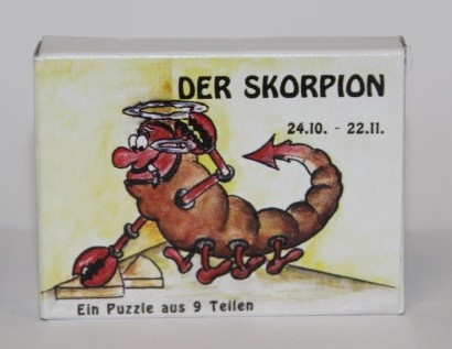 Sternzeichenpuzzle Skorpion